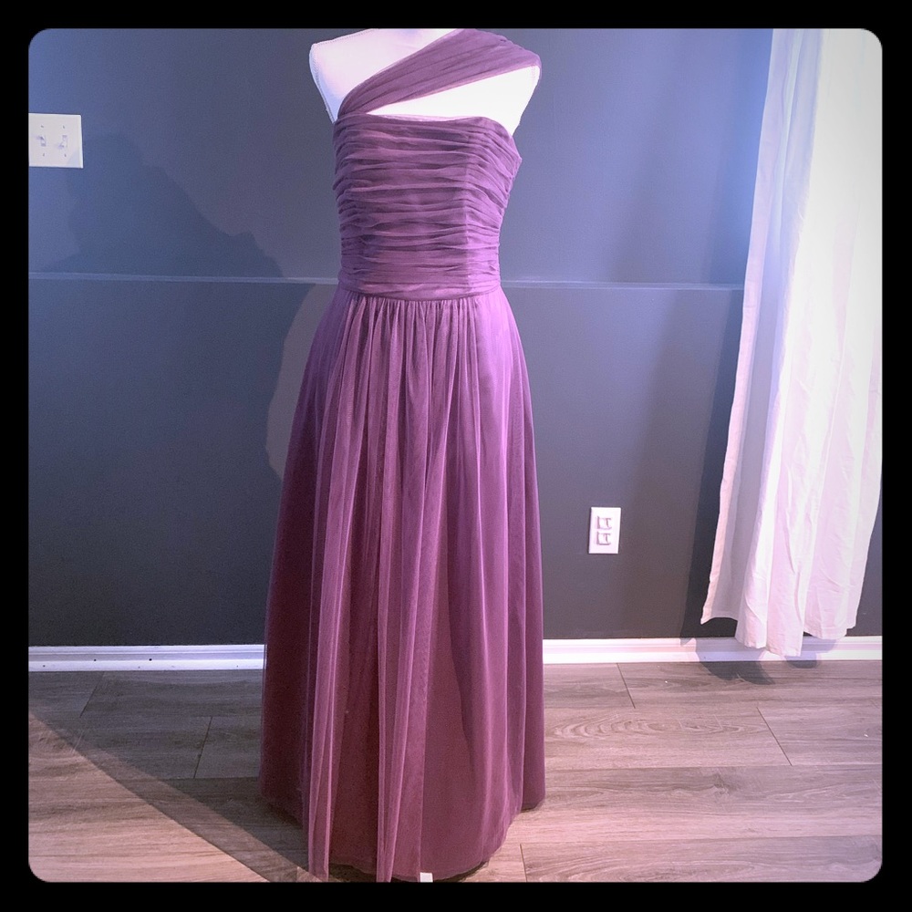 Dessy Collection full length gown.